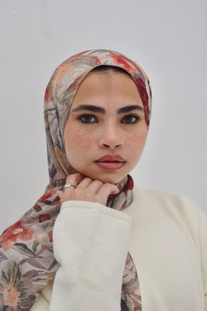 Malika chiffon scarf - Lillyscarfofficial