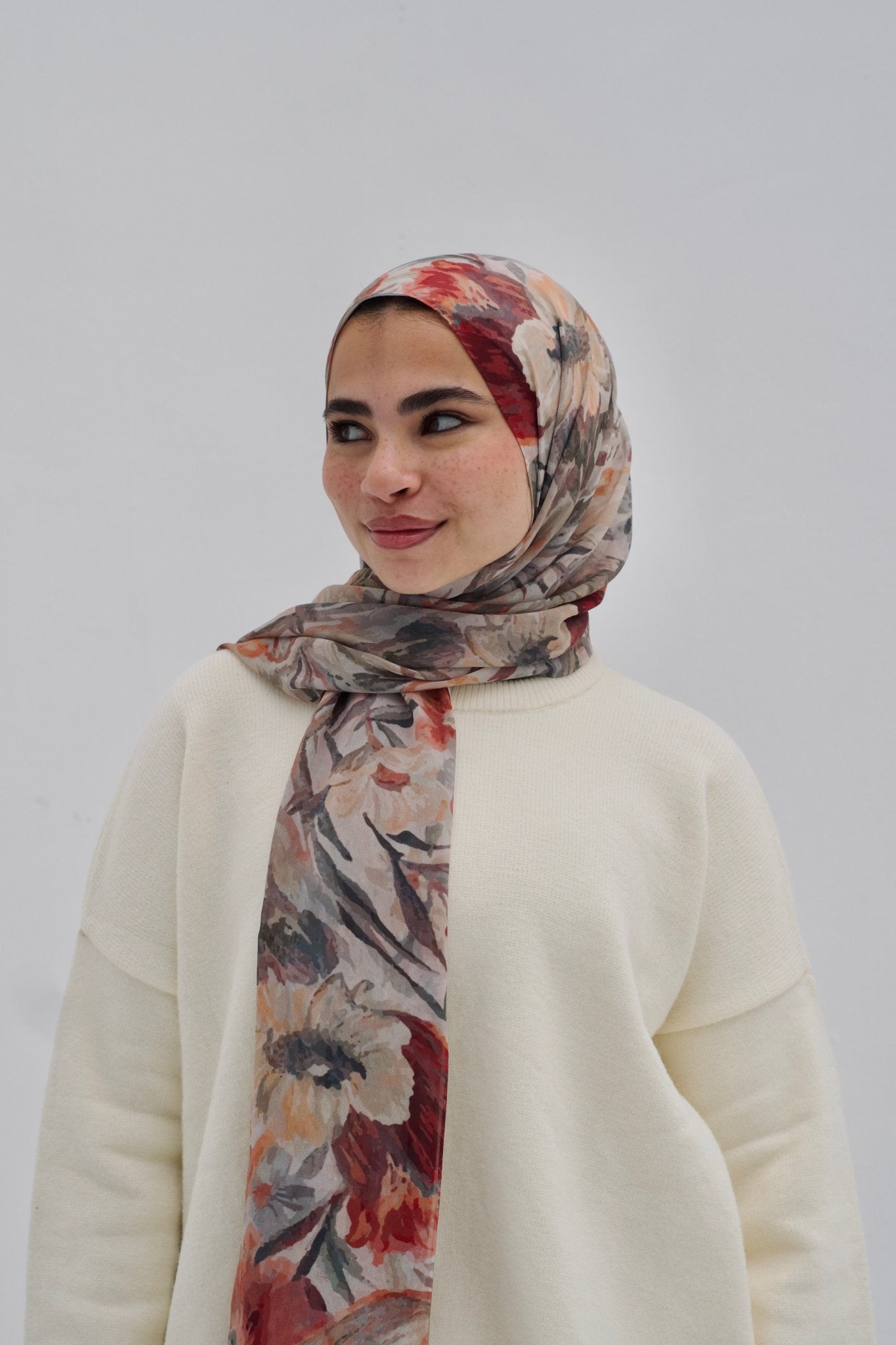 Malika chiffon scarf - Lillyscarfofficial
