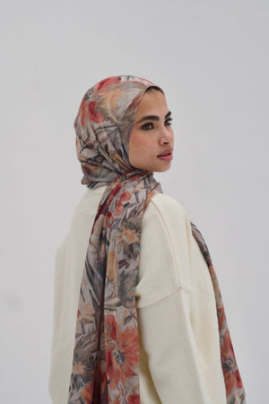 Malika chiffon scarf - Lillyscarfofficial