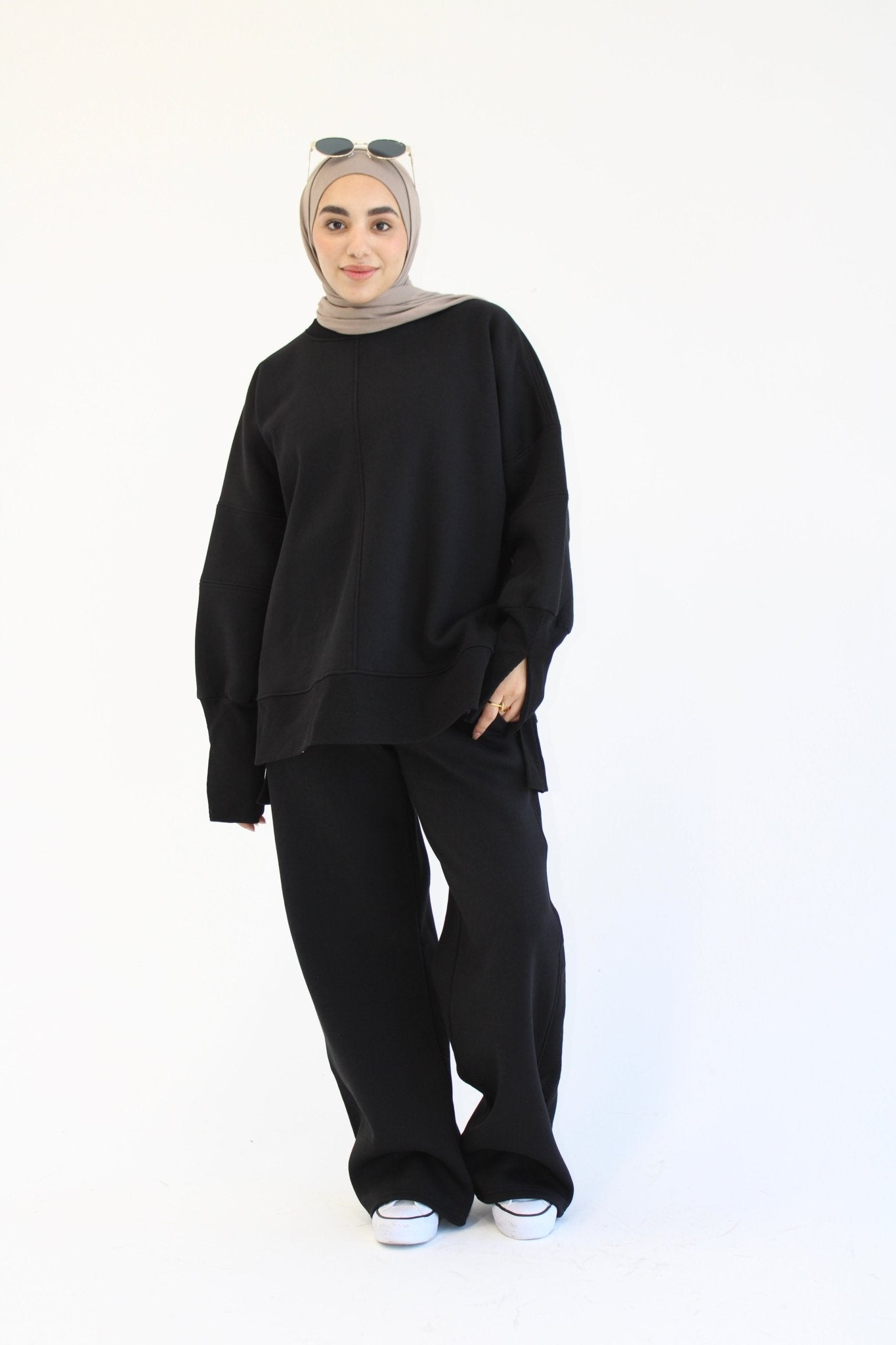 Marvy set in black - Lillyscarfofficial