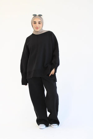 Marvy set in black - Lillyscarfofficial