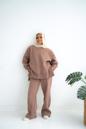 Marvy set in brown - Lillyscarfofficial