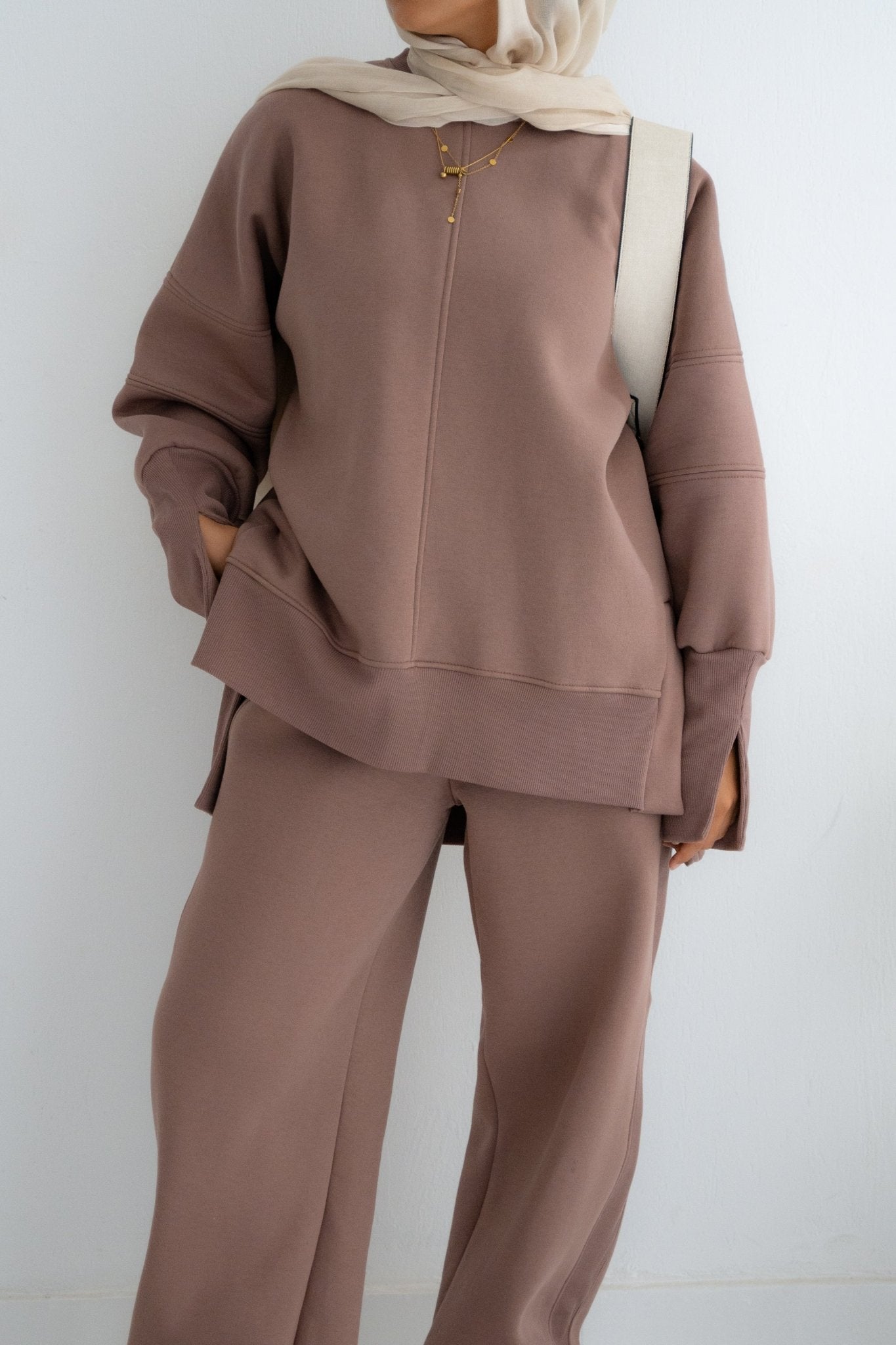 Marvy set in brown - Lillyscarfofficial