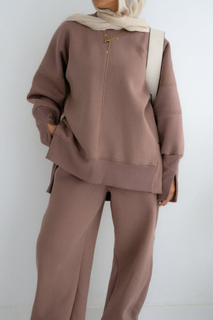 Marvy set in brown - Lillyscarfofficial