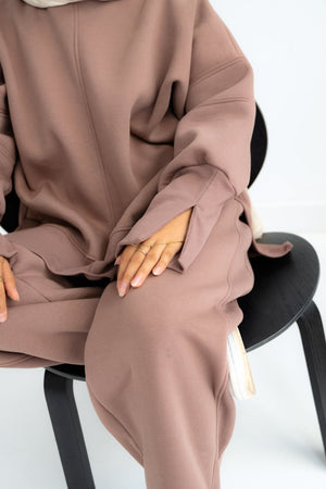 Marvy set in brown - Lillyscarfofficial