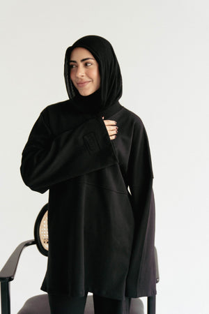 Minimal V in Black - Lillyscarfofficial