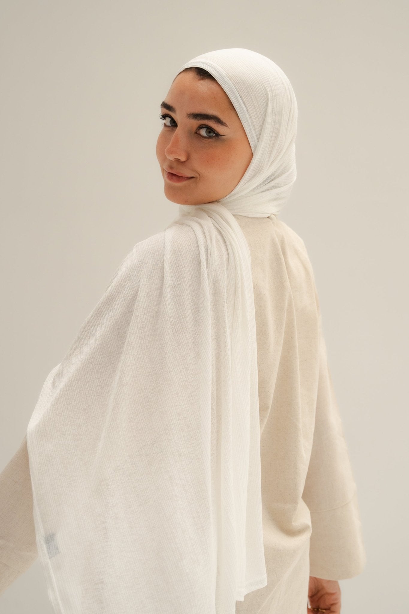 Off white Kuwaiti - Lillyscarfofficial