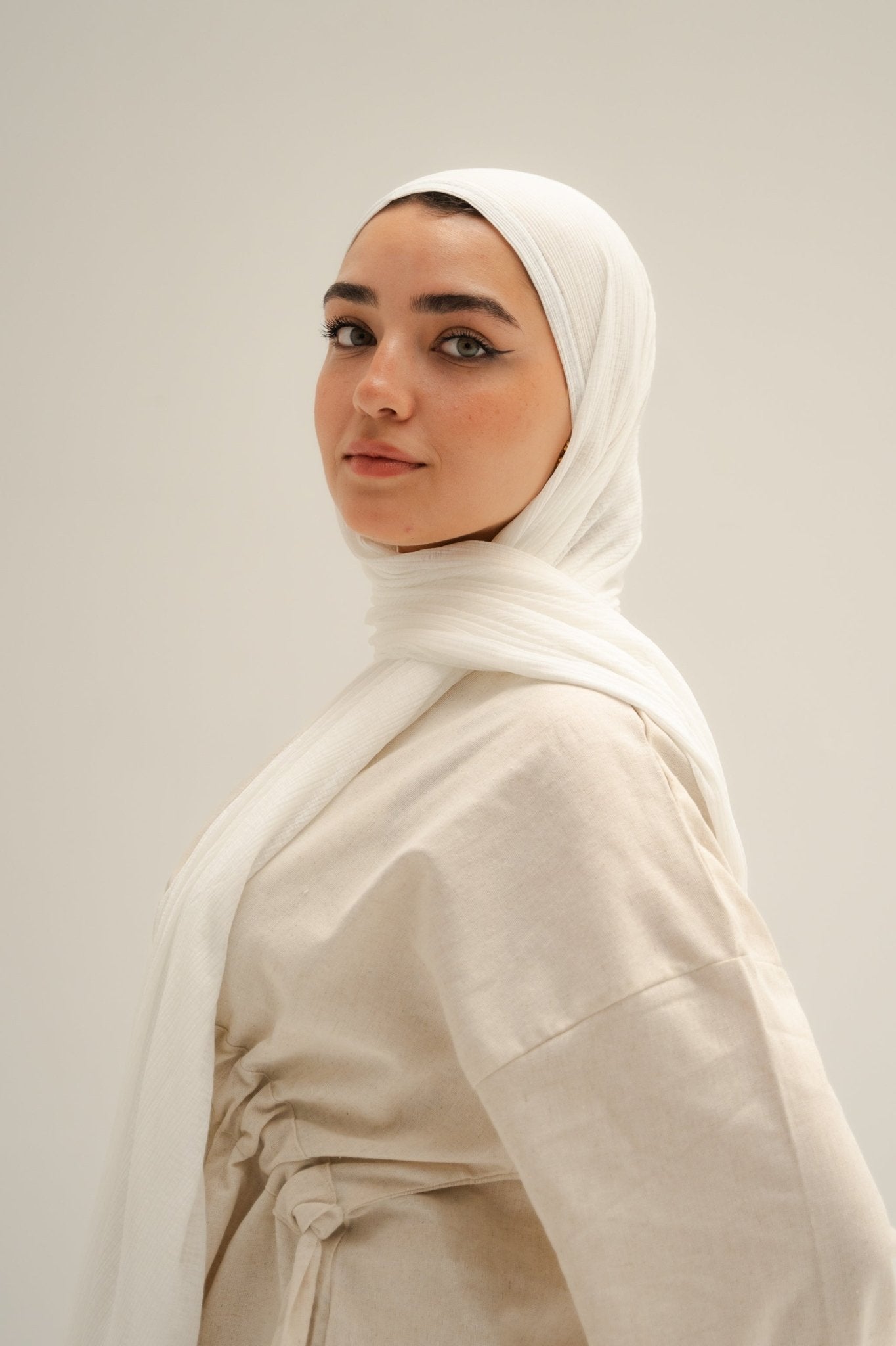 Off white Kuwaiti - Lillyscarfofficial