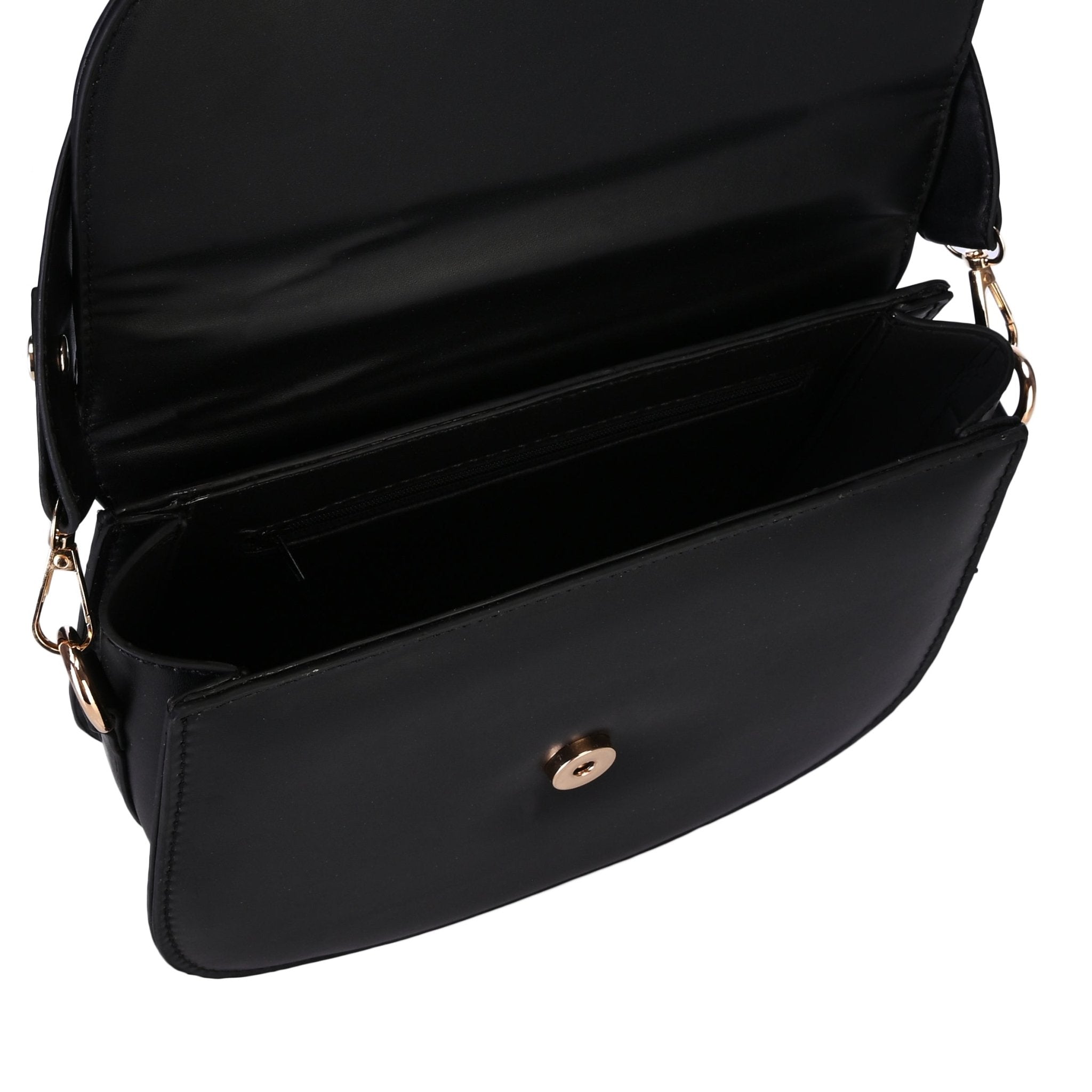 Paloma black linen crossbody - Lillyscarfofficial