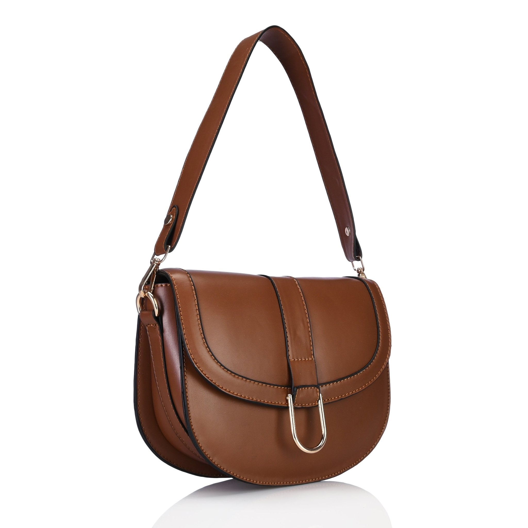 Paloma brown crossbody - Lillyscarfofficial