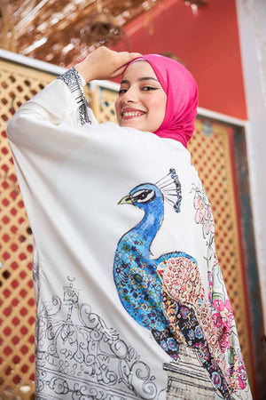 Peacock duster - Lillyscarfofficial