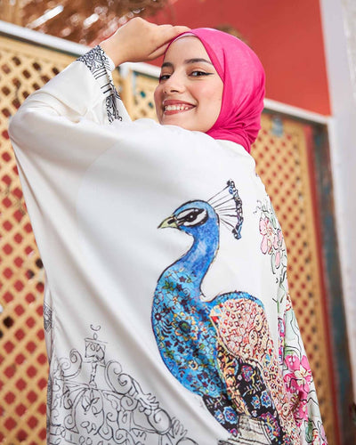 Peacock duster - Lillyscarfofficial