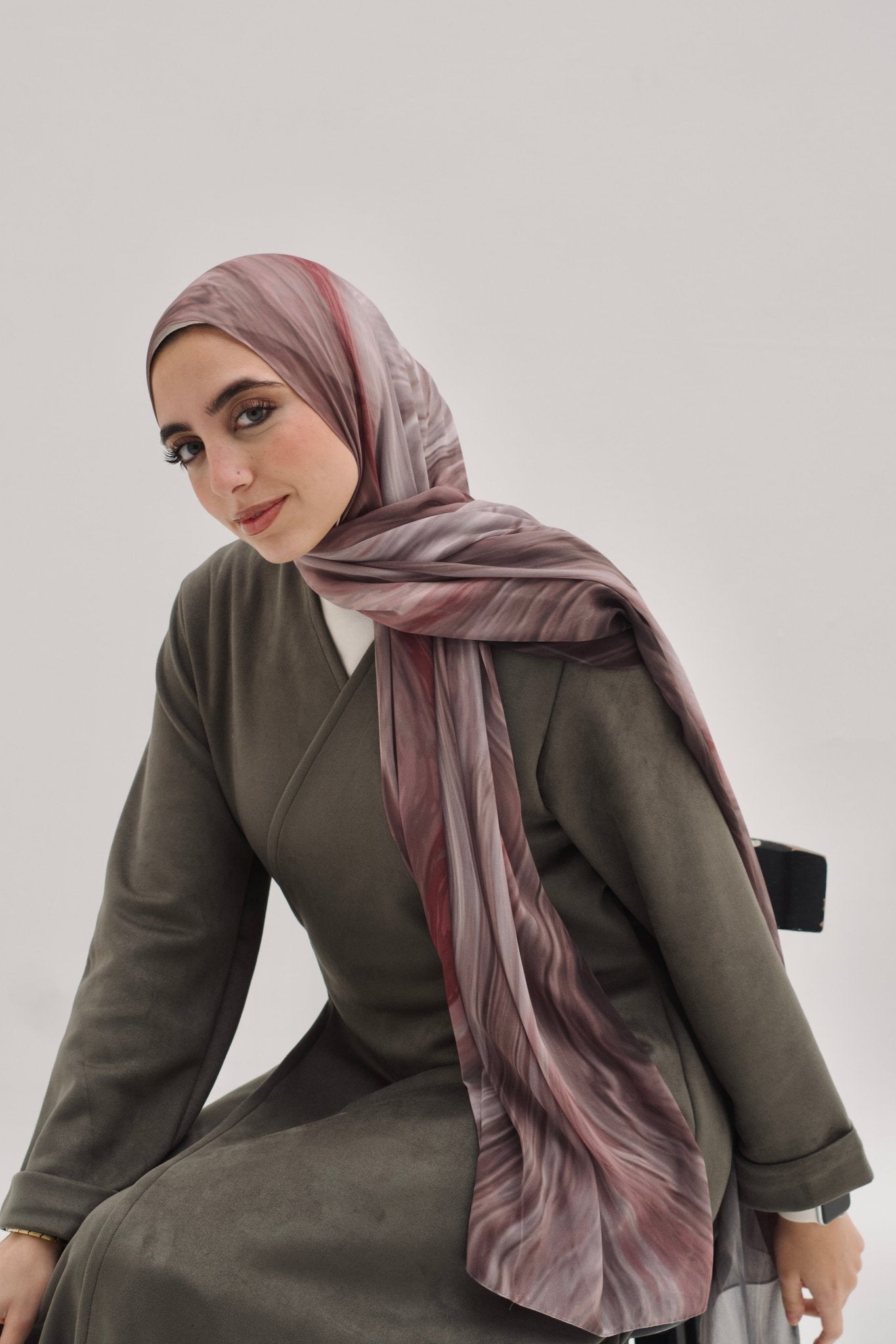 Peony chiffon - Lillyscarfofficial