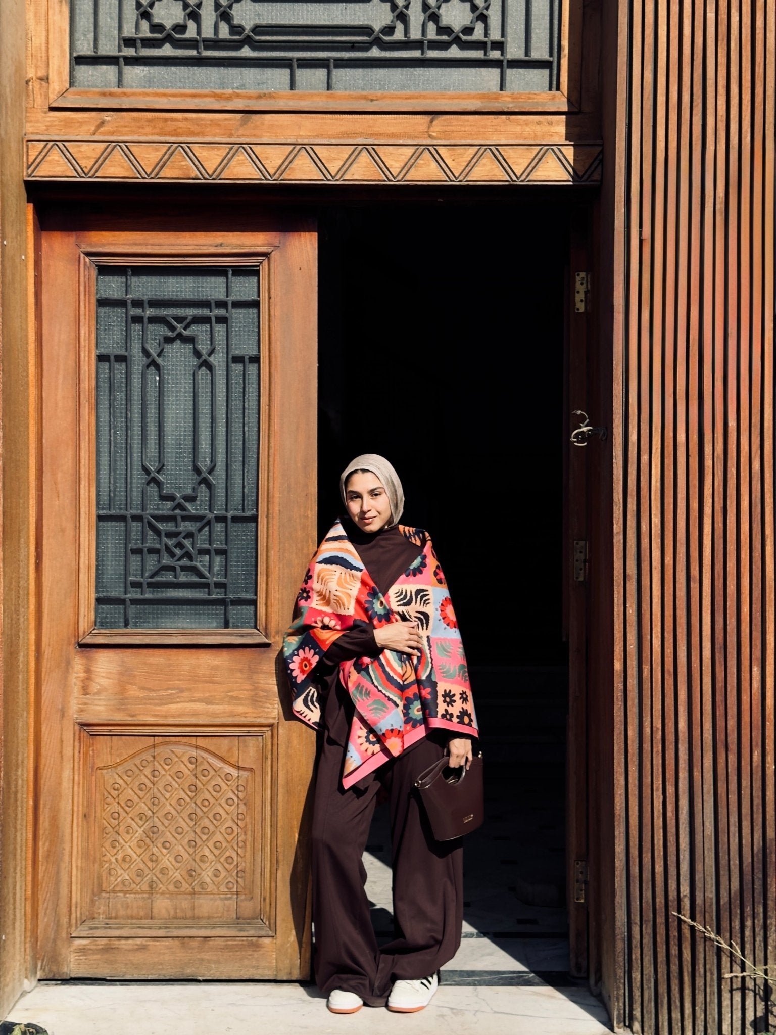 pinky girl shawl - Lillyscarfofficial