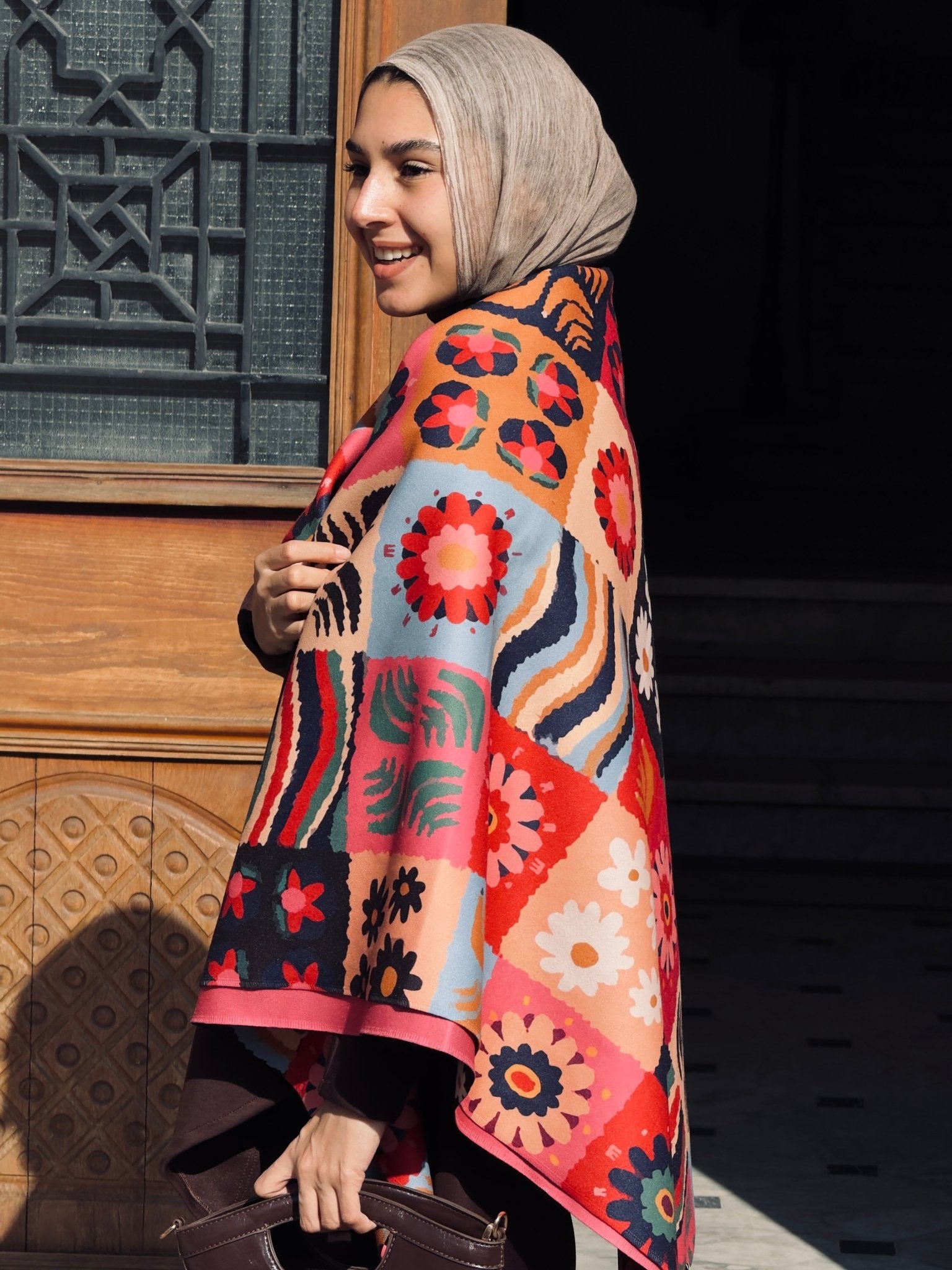 pinky girl shawl - Lillyscarfofficial