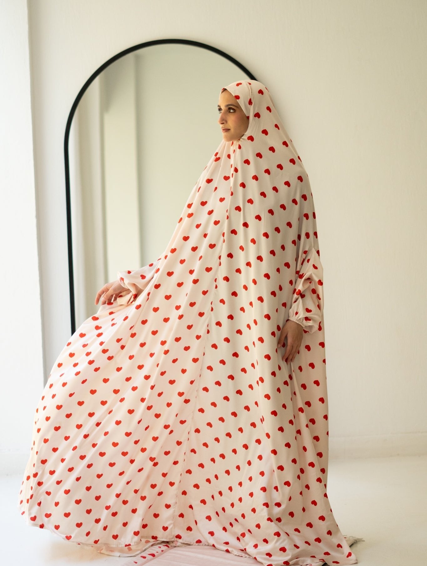 Red hearts - Lillyscarfofficial