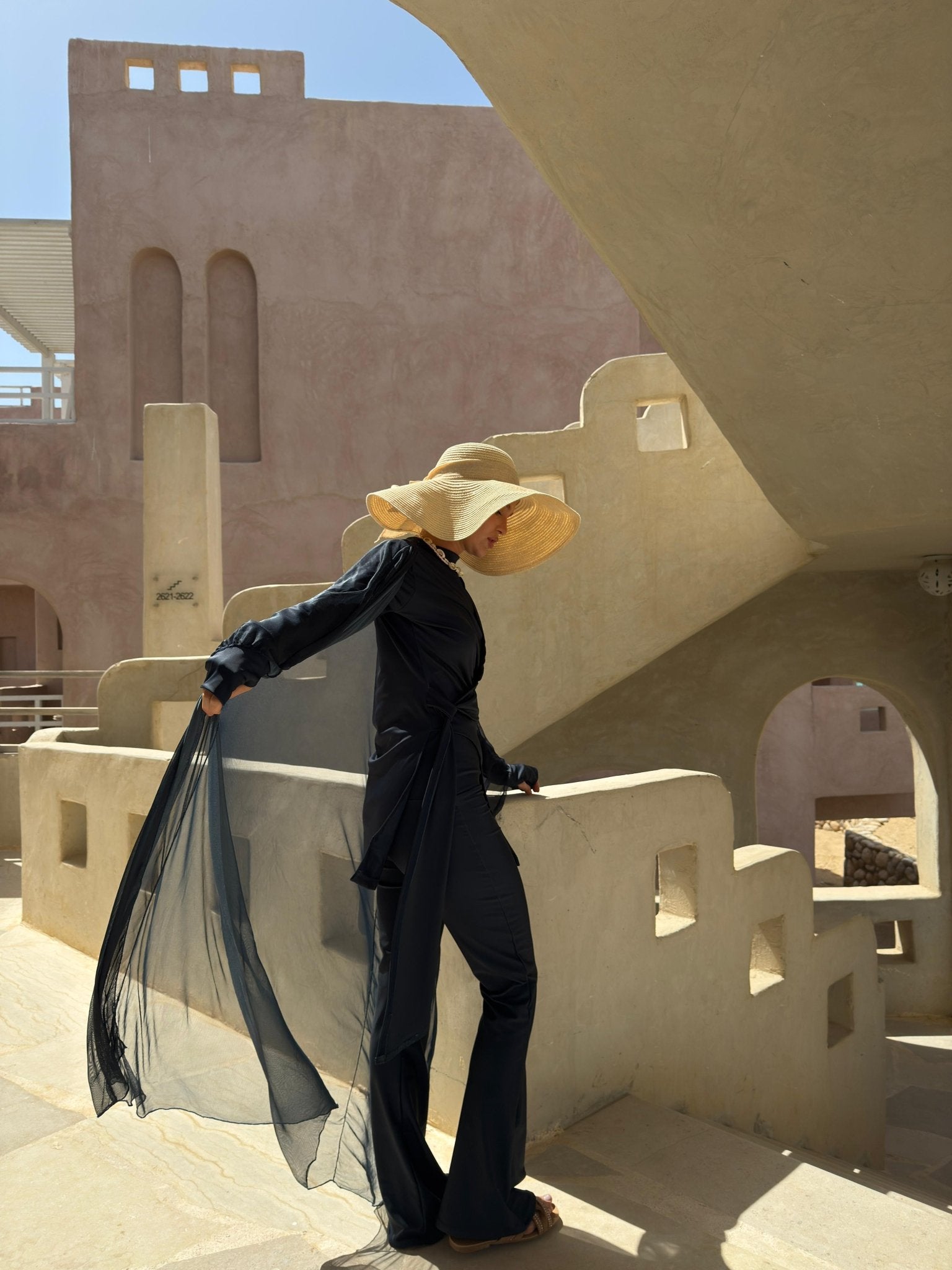 Rimaye in petroleum Cover - Up - Lillyscarfofficial