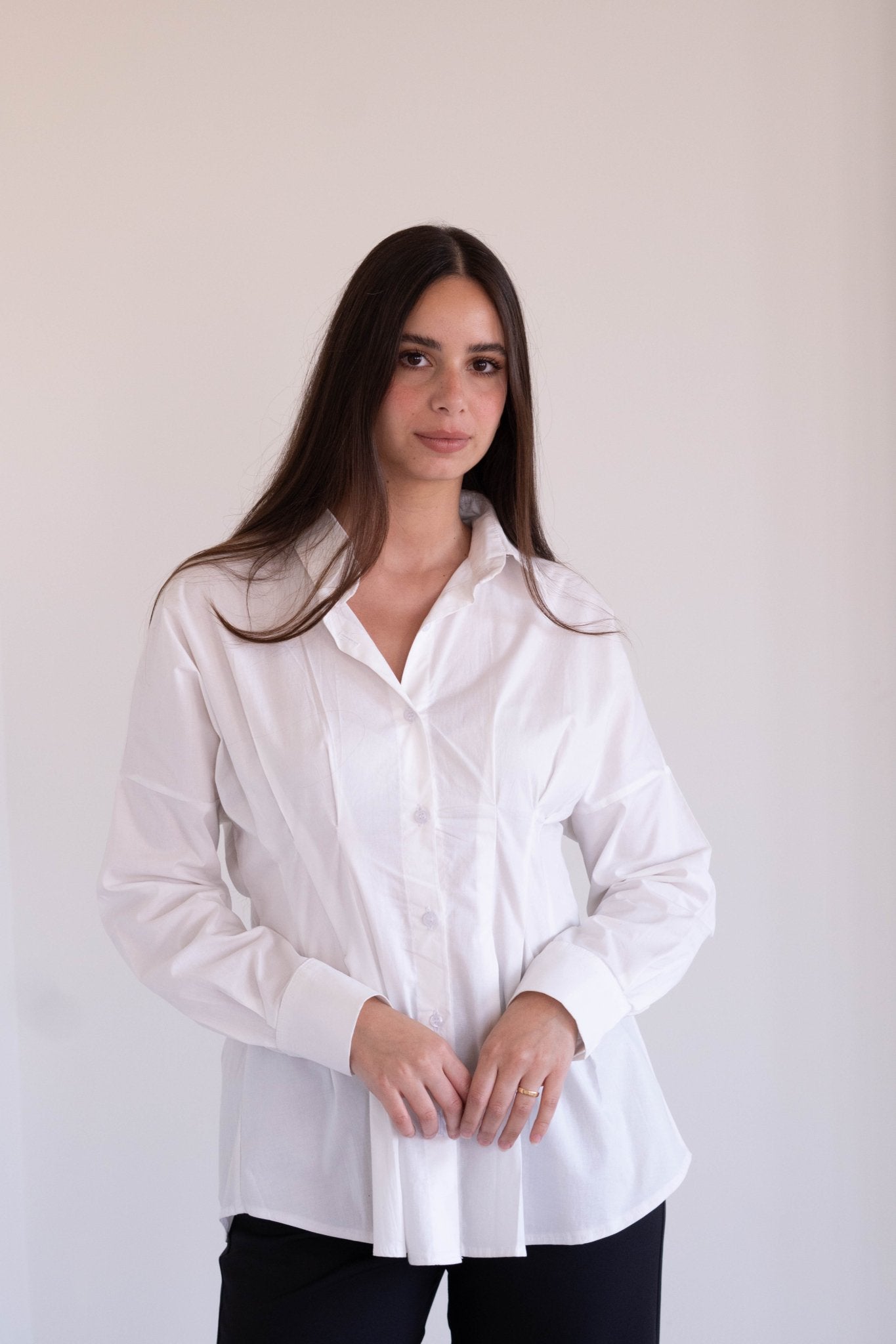 Ruffled Collared puff sleeve - Lillyscarfofficial