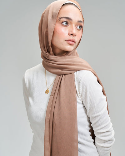 Sand Chiffon Dubeta - Lillyscarfofficial