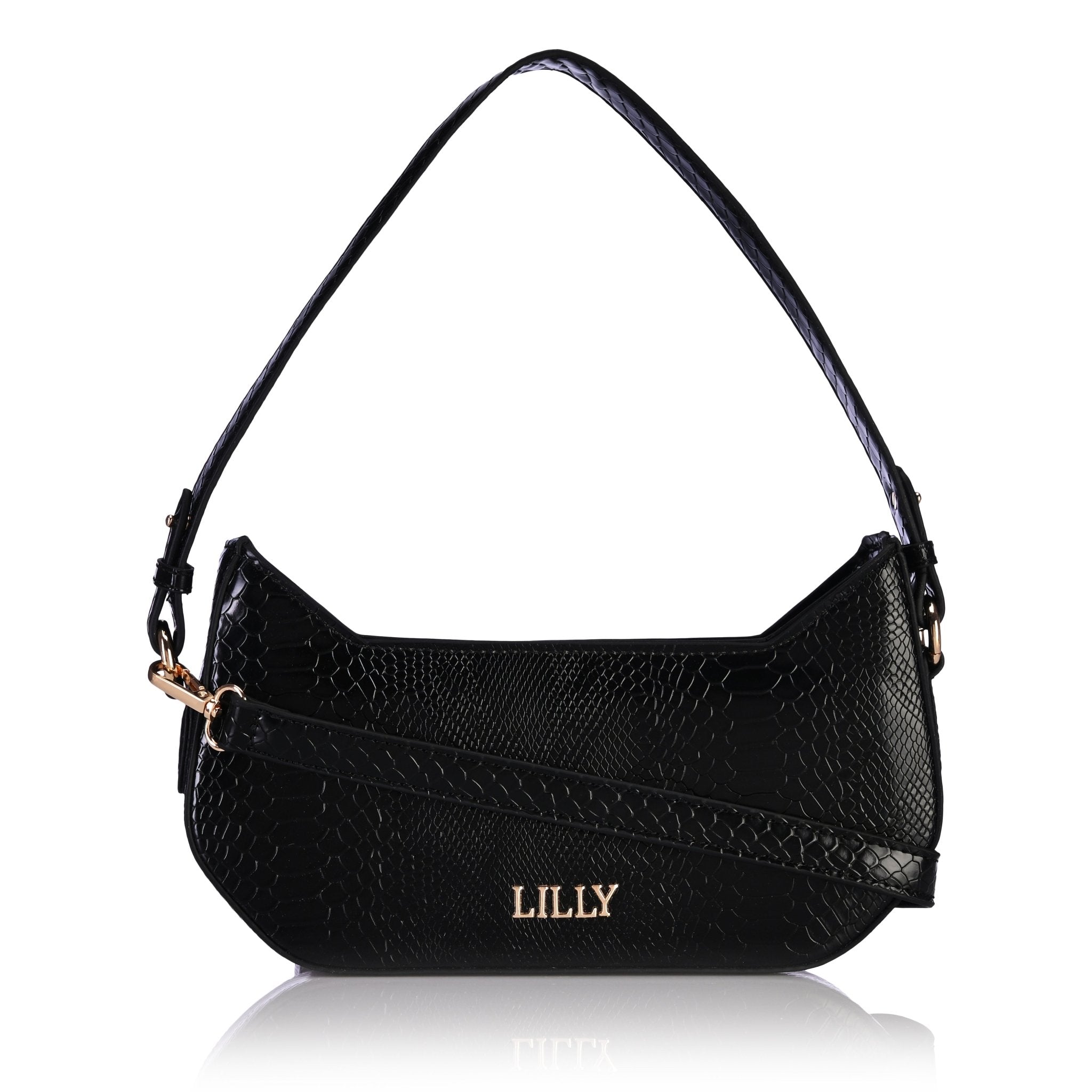 Serpentine in black - Lillyscarfofficial