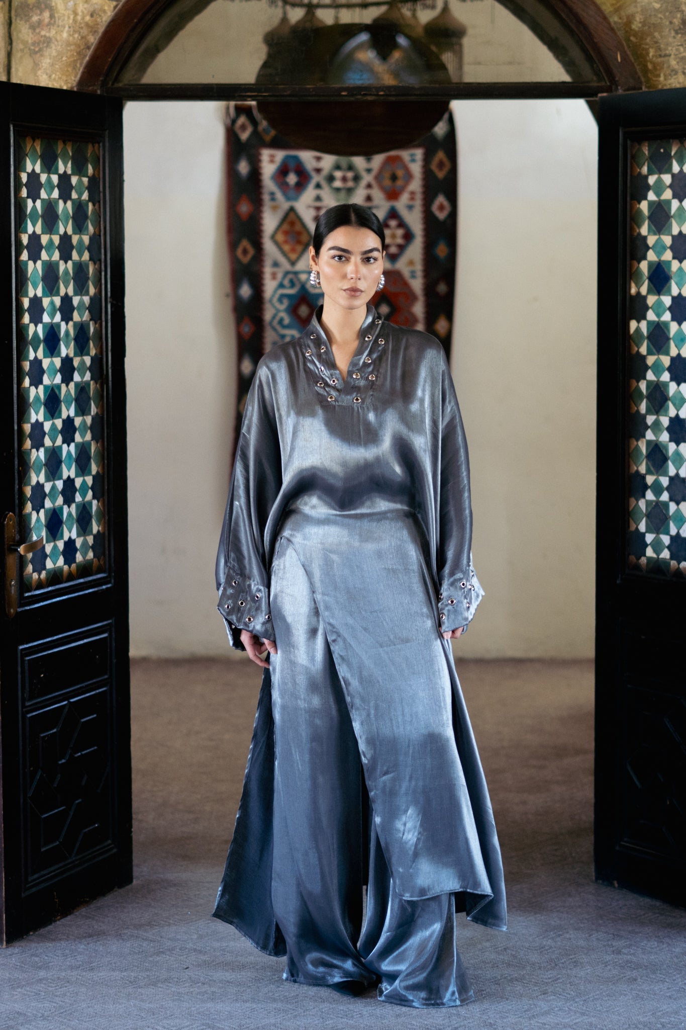 Shimmer Sculpted Waist Set - Lillyscarfofficial