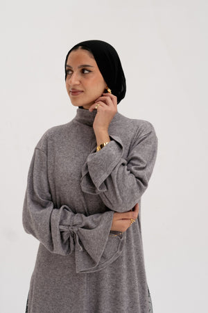 Side - slit dress - Lillyscarfofficial