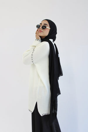 Stitch Up black - Lillyscarfofficial