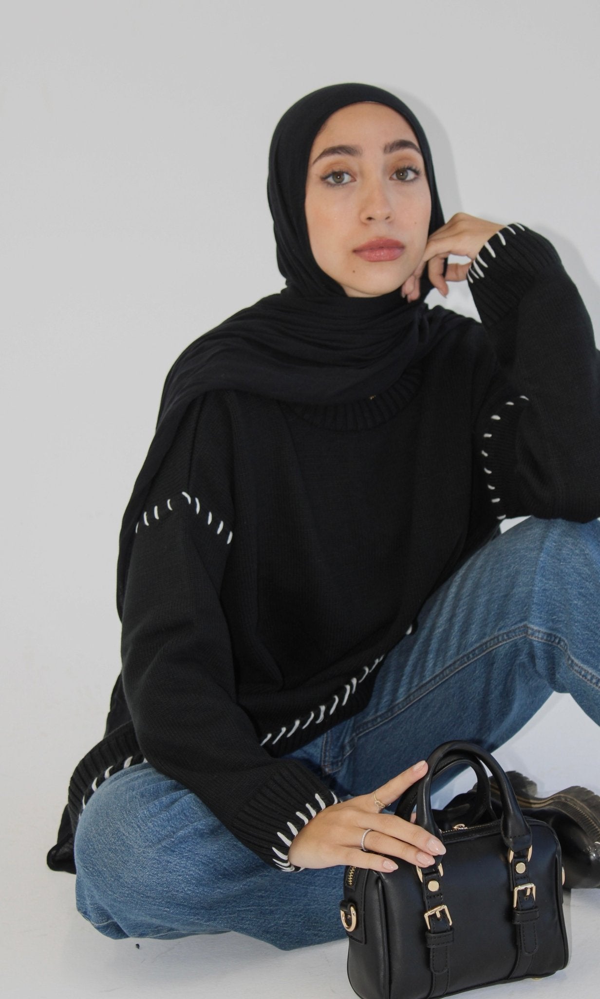 Stitch Up white - Lillyscarfofficial