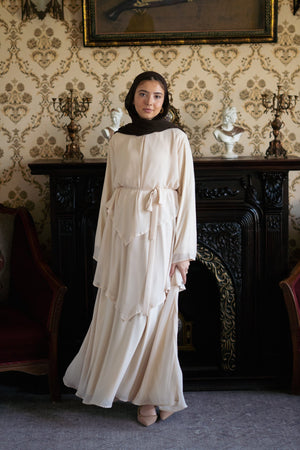 Swan chiffon dress - Lillyscarfofficial