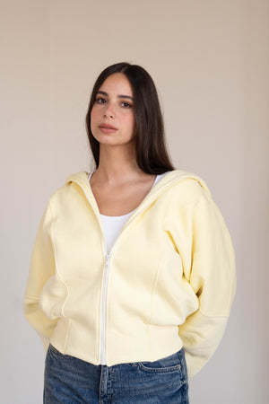 Sweatshirt | Cropped Hoodie - Lillyscarfofficial