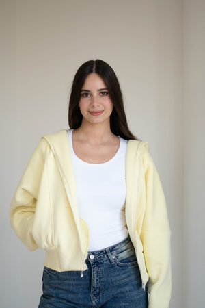 Sweatshirt | Cropped Hoodie - Lillyscarfofficial