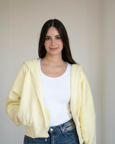 Sweatshirt | Cropped Hoodie - Lillyscarfofficial