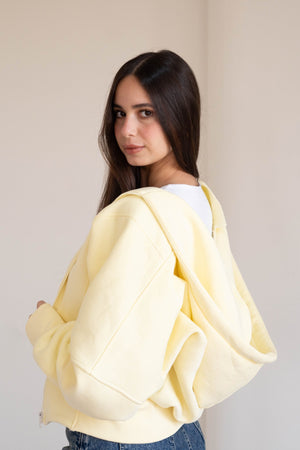 Sweatshirt | Cropped Hoodie - Lillyscarfofficial