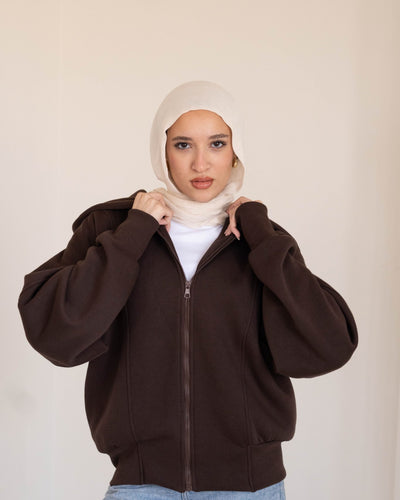 Sweatshirt | Cropped Hoodie - Lillyscarfofficial