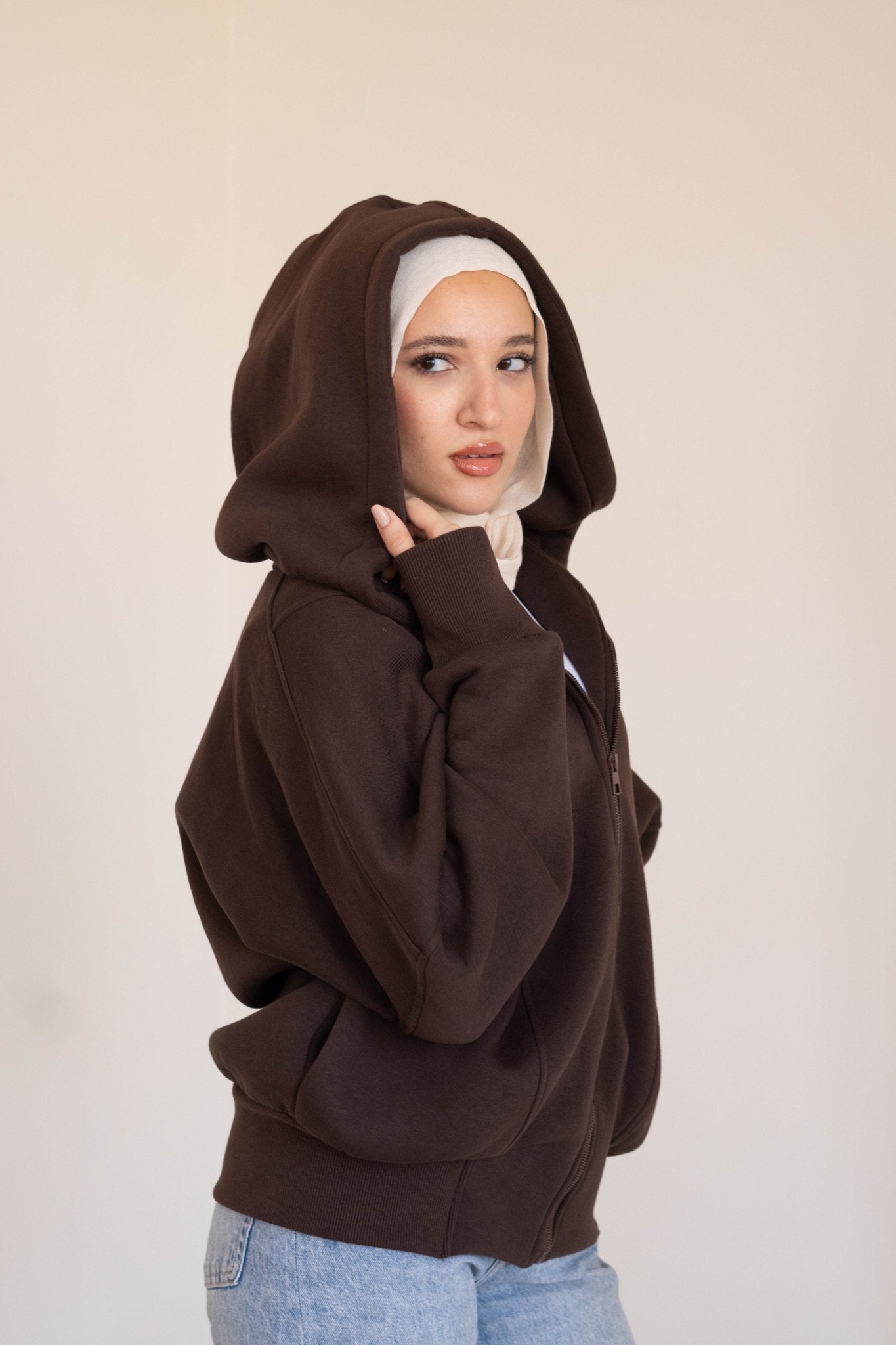 Sweatshirt | Cropped Hoodie - Lillyscarfofficial