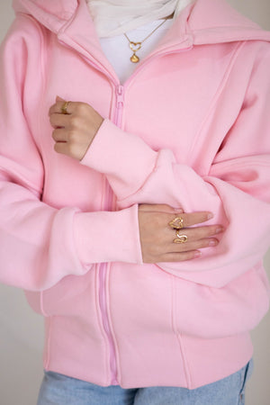 Sweatshirt | Cropped Hoodie - Lillyscarfofficial