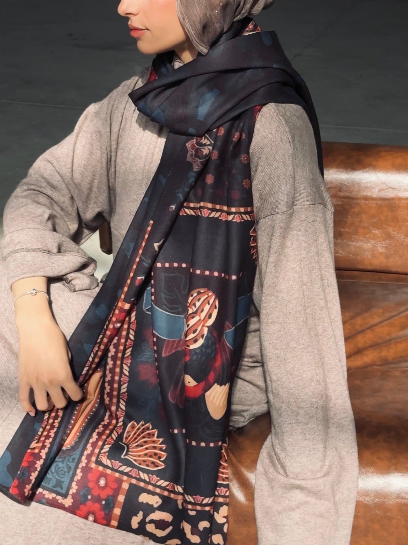 Wild Bloom shwal - Lillyscarfofficial