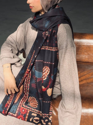 Wild Bloom shwal - Lillyscarfofficial