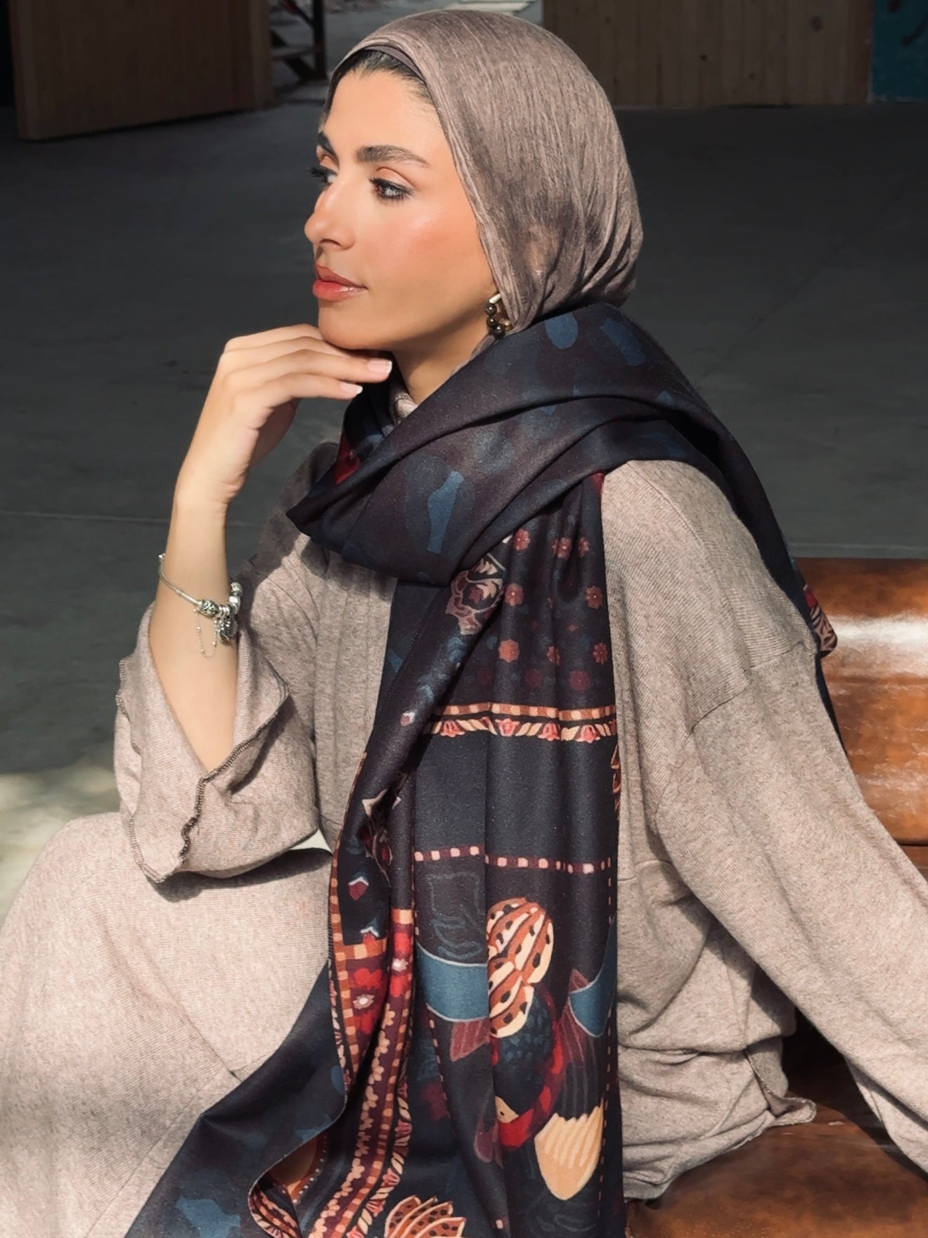 Wild Bloom shwal - Lillyscarfofficial