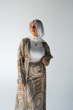 Zaafarana satin set - Lillyscarfofficial