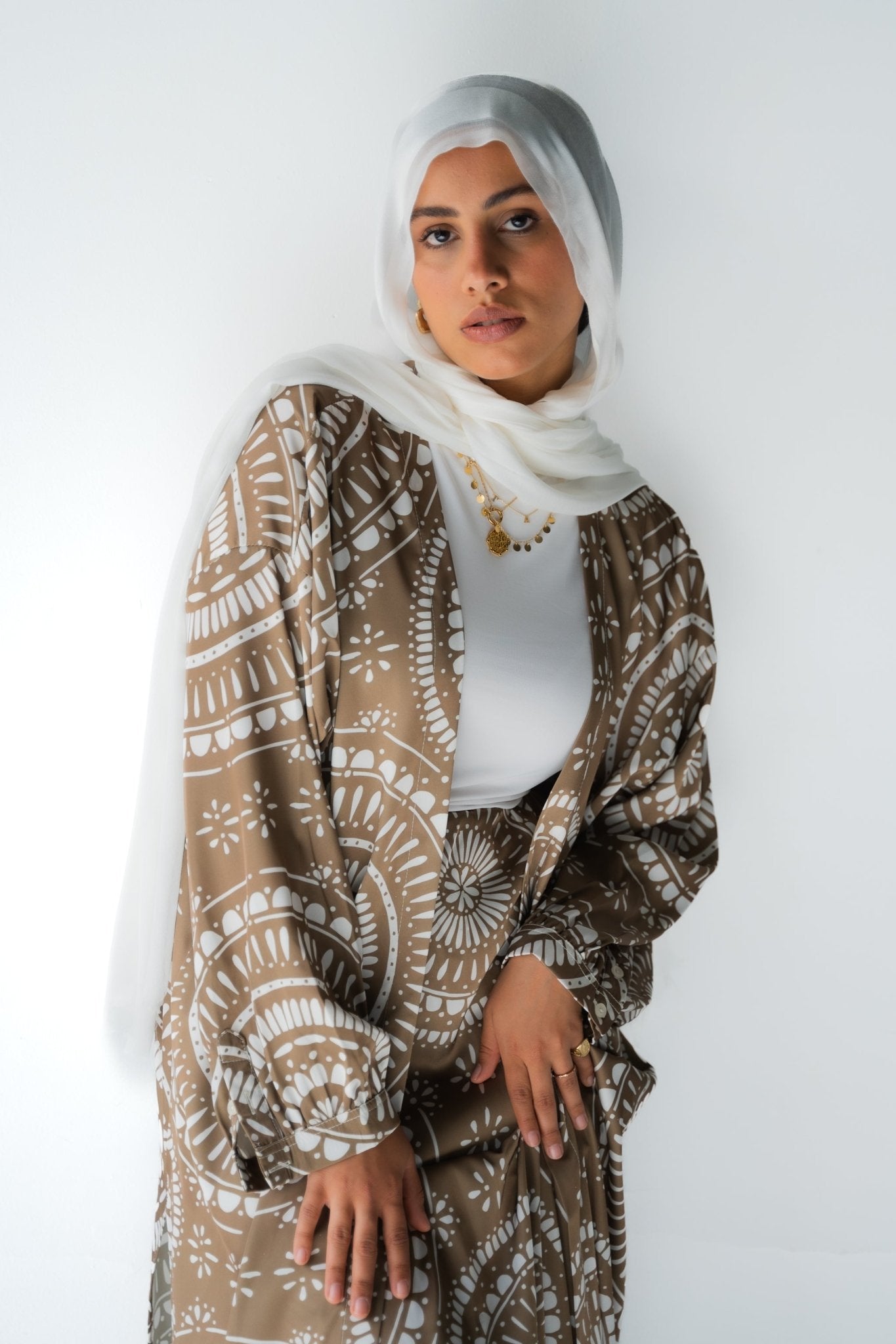 Zaafarana satin set - Lillyscarfofficial