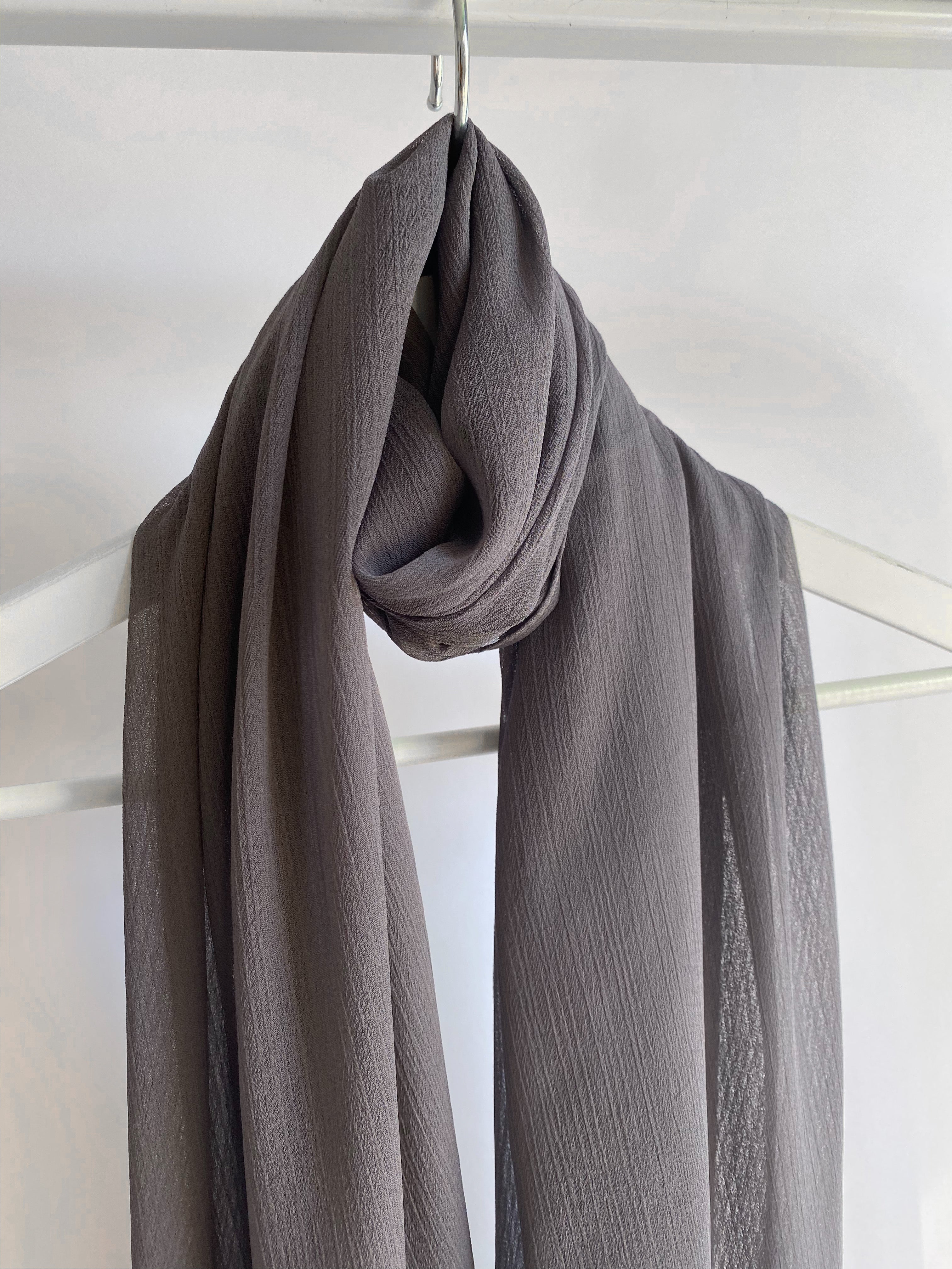 Dark gray Chiffon Dubeta