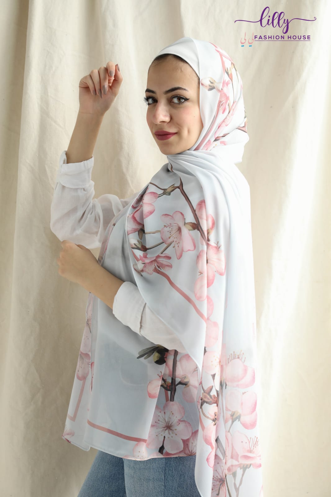 Pink Cloudy - Lillyscarfofficial