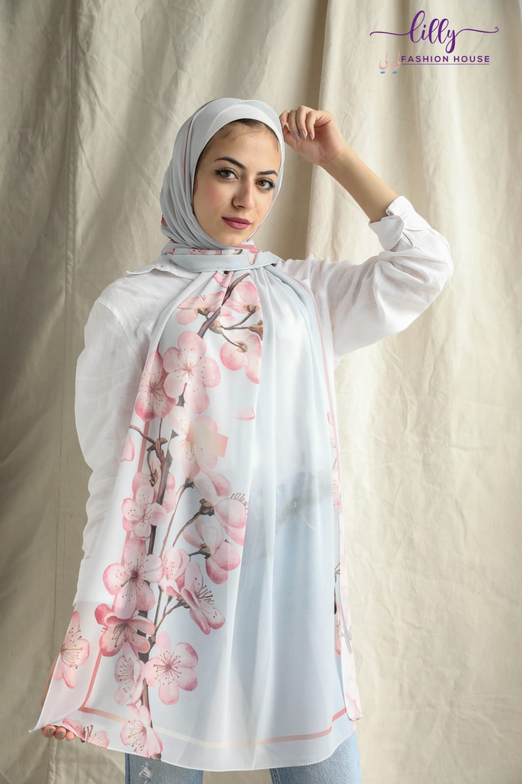 Pink Cloudy - Lillyscarfofficial
