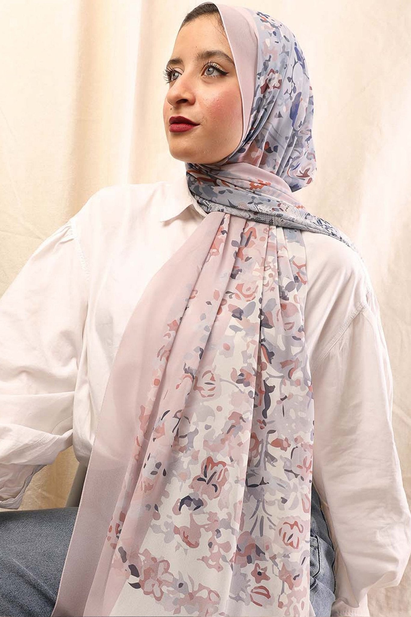 Pinkish Roses - Lillyscarfofficial