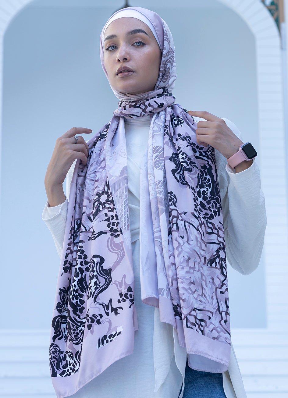 Satin boa - Lillyscarfofficial