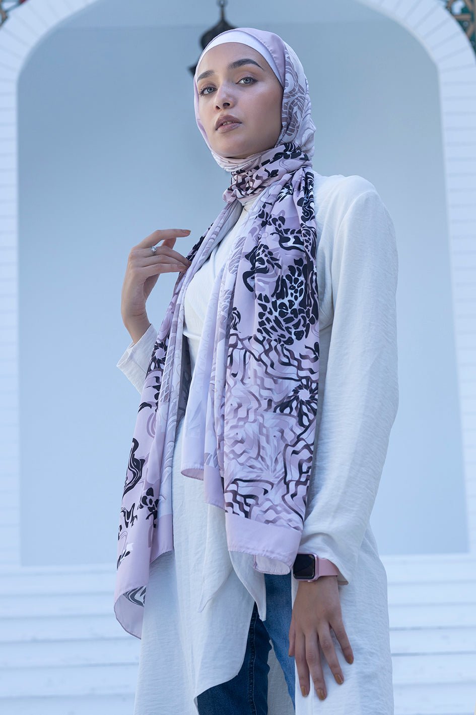 Satin boa - Lillyscarfofficial