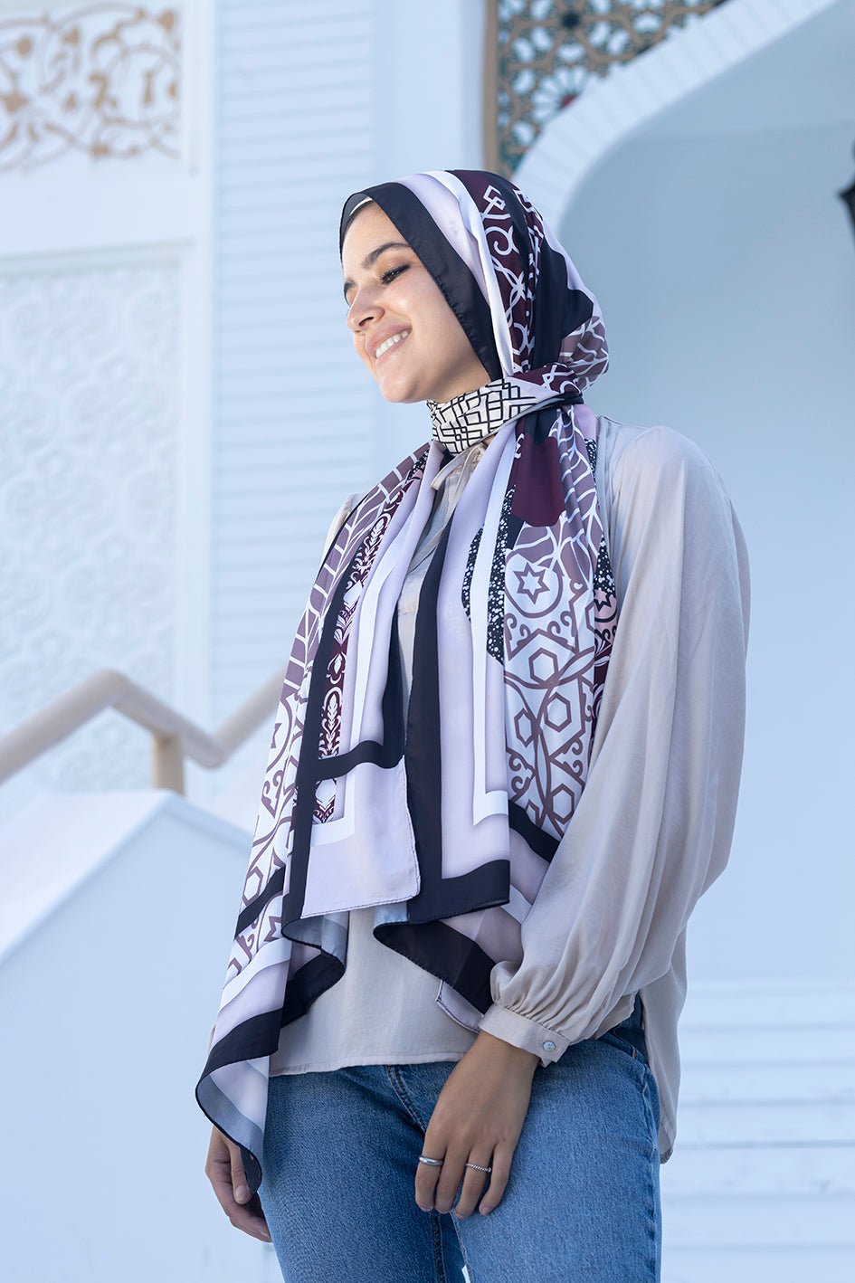 Satin Cherry - Lillyscarfofficial